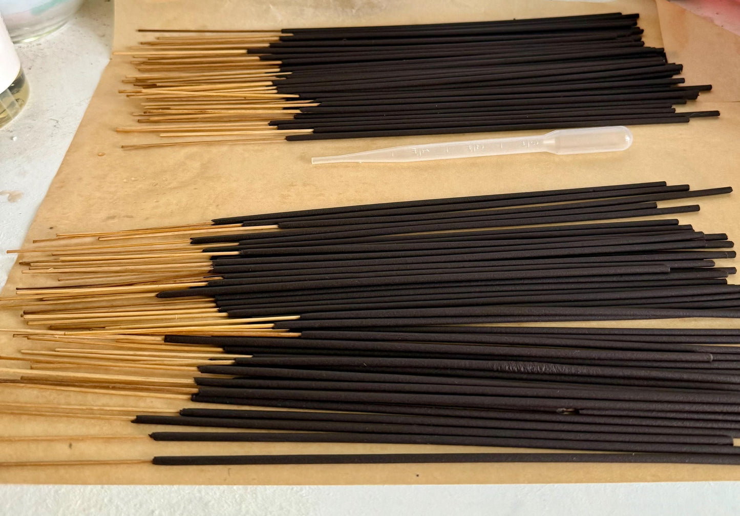 Bakery and Cafe Incense Sticks: Hand Dipped Phtalate Free Joss Bamboo.