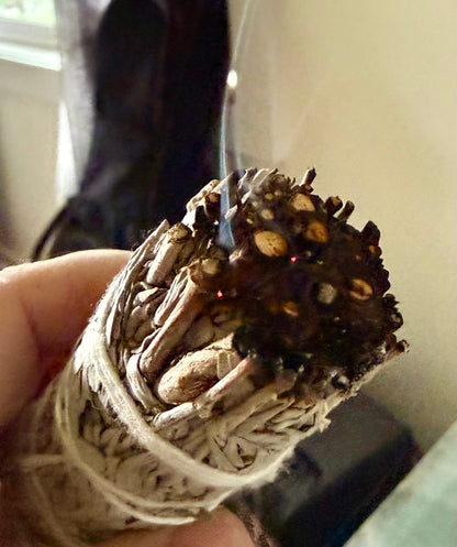 House Blessing Ritual Kit with Blue Sage, Palo Santo Spray, and Lavender Sage Candle
