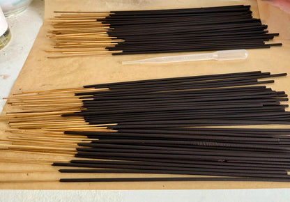 Goddess Persephone, Lilith, Hekate, Incense Sticks: Hand Dipped Pthalate Free Joss and Bamboo.