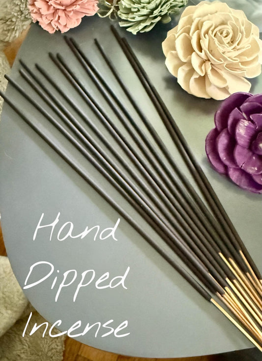 Goddess Persephone, Lilith, Hekate, Incense Sticks: Hand Dipped Pthalate Free Joss and Bamboo.